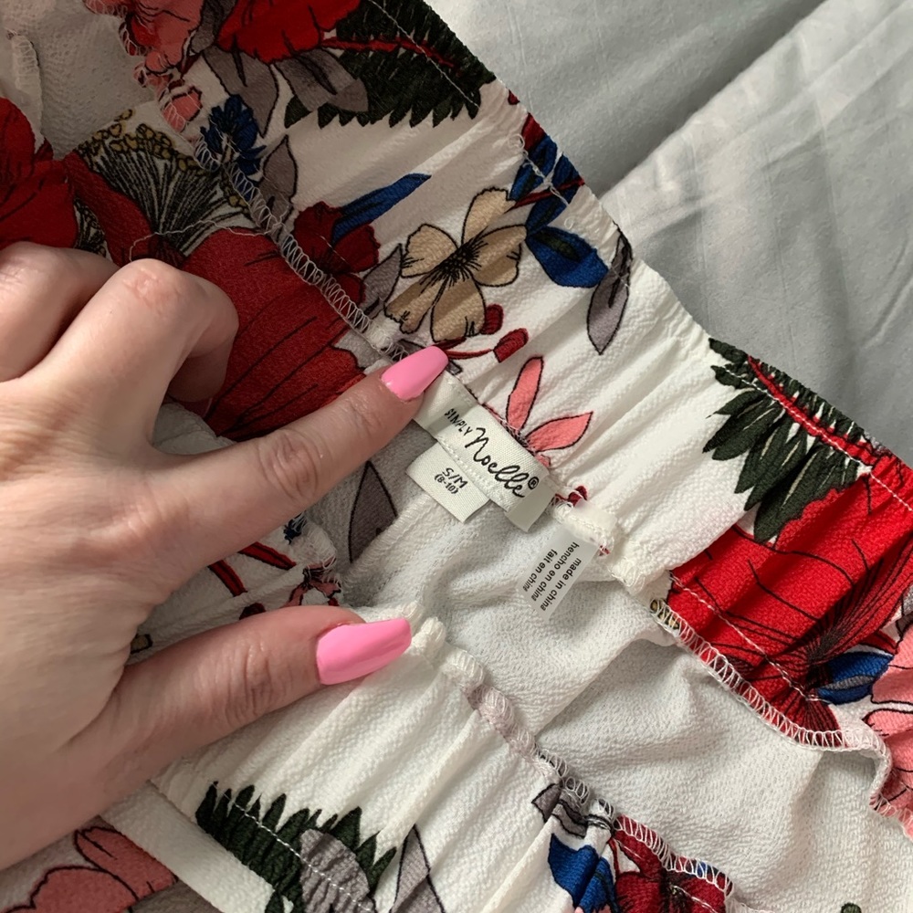 Floral Capris